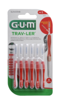 GUM Trav-Ler 0,8mm N6 hambavaheharjad