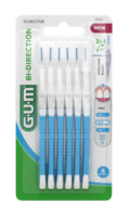 GUM BI-DIRECTION hambavahehari 2in1 (0,9mm) N6