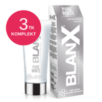 BlanX PRO Pure White valgendav hambapasta 75ml (3 tk)