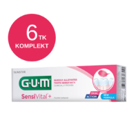 GUM SensiVital+ hambapasta tundlikele hammastele 75ml (6 tk)